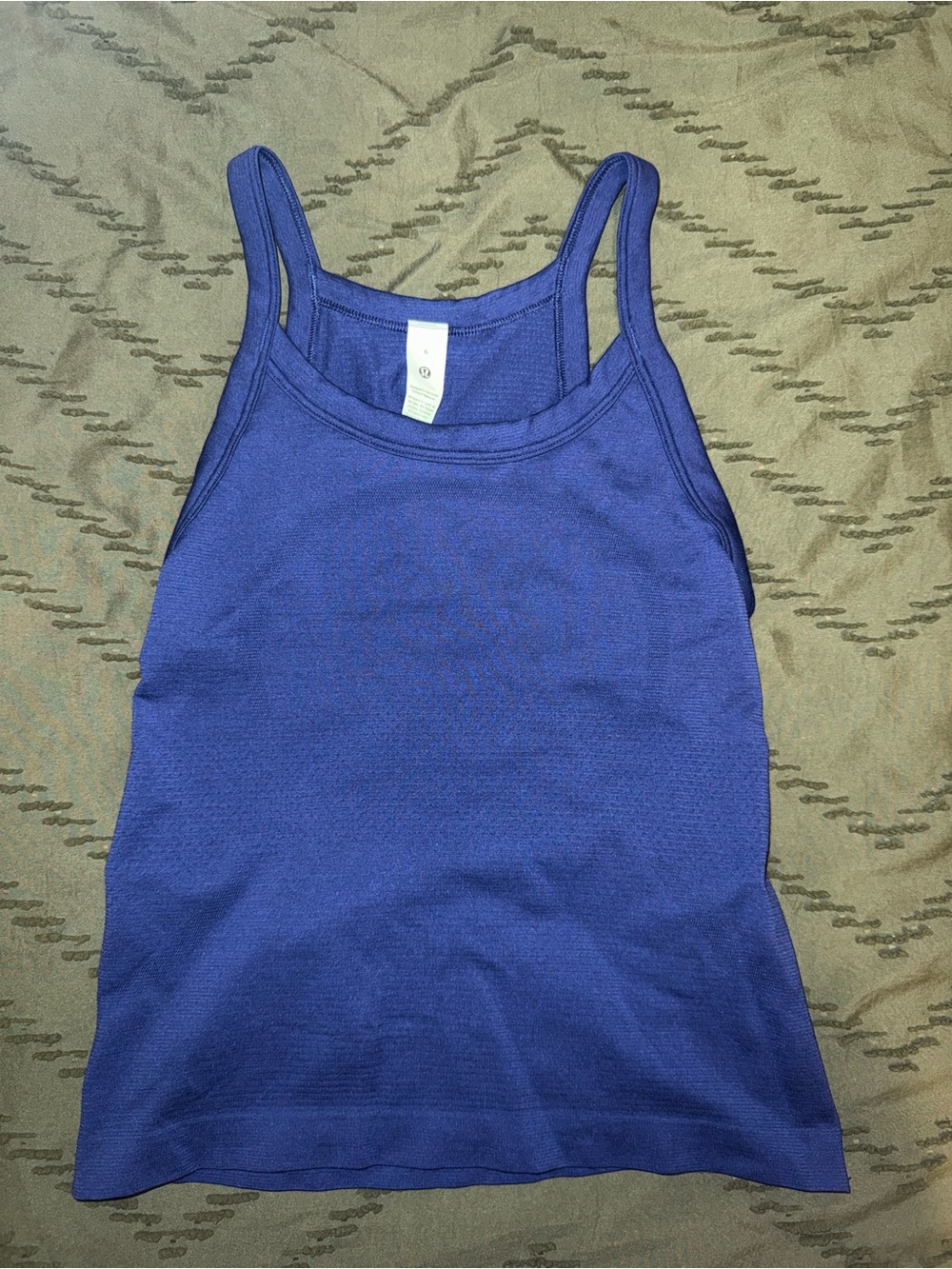 lululemon athletica Blue Strap Tank NWOT